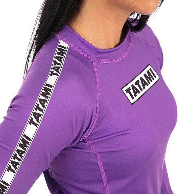 Tatami Ladies Dweller LS Rash Guard Viola - immagine 2