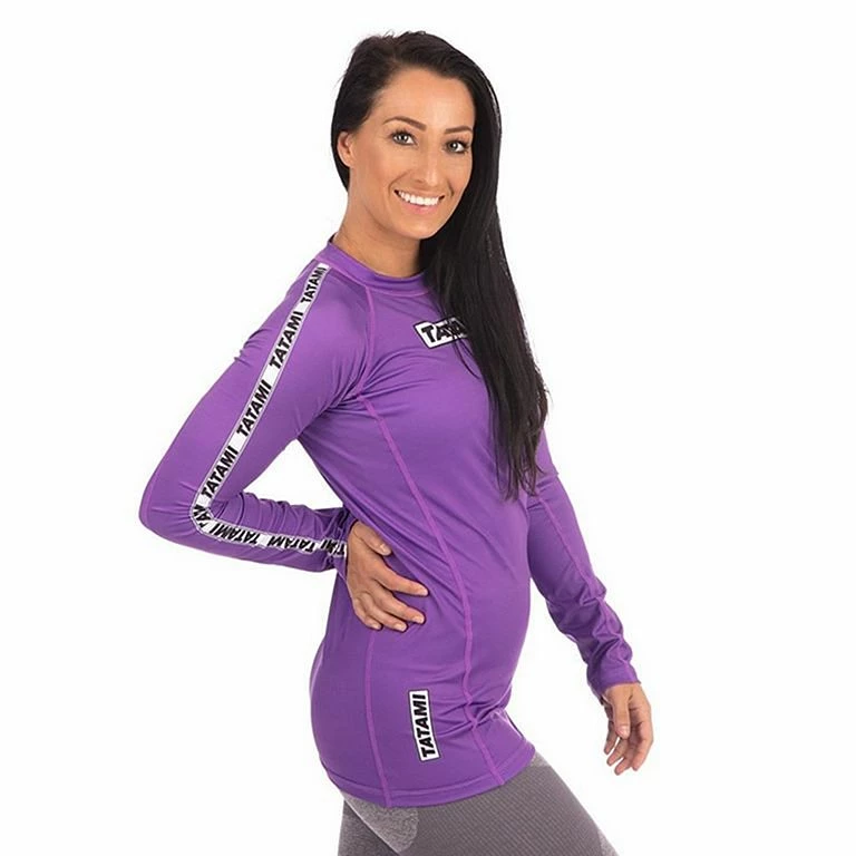 Tatami Ladies Dweller LS Rash Guard Viola - immagine 4