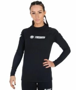 Tatami Ladies Impact Long Sleeve Rash Guard Nero