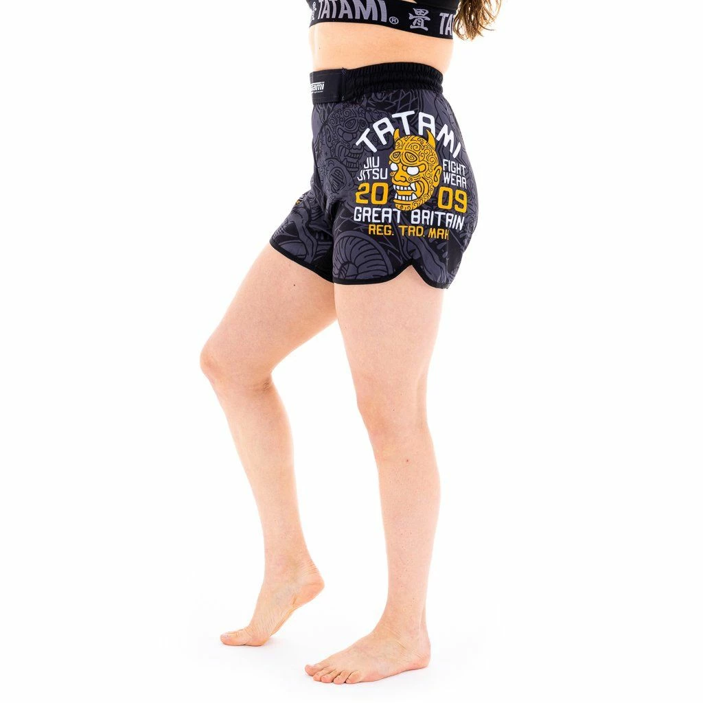 Tatami Ladies Serpent Grappling Shorts Nero - immagine 3