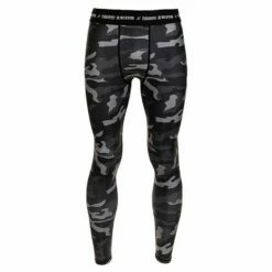 Tatami Rival Black & Camo Grappling Spats Nero-Camo