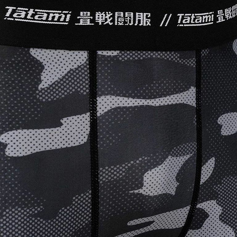 Tatami Rival Black & Camo Grappling Spats Nero-Camo - immagine 5