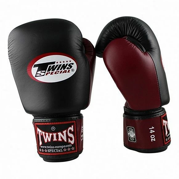 Twins Special BGVL 3 Boxing Gloves Nero-Rosso - immagine 2