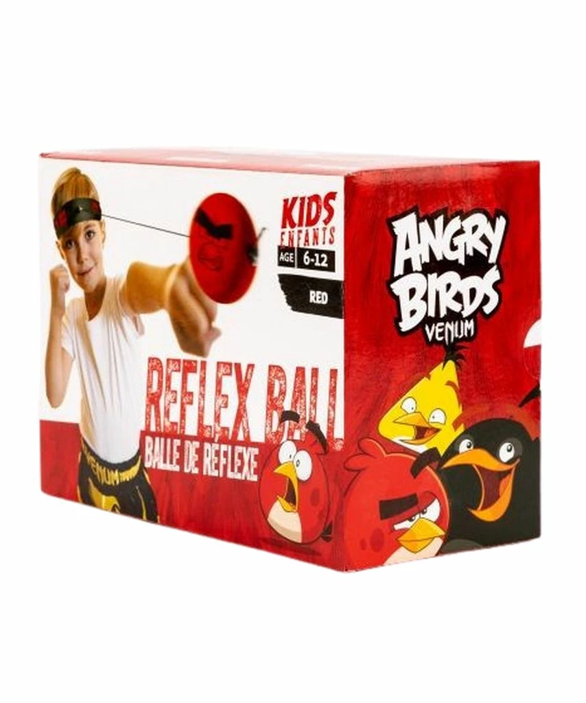 Venum Angry Birds Reflex Ball - For Kids Rosso
