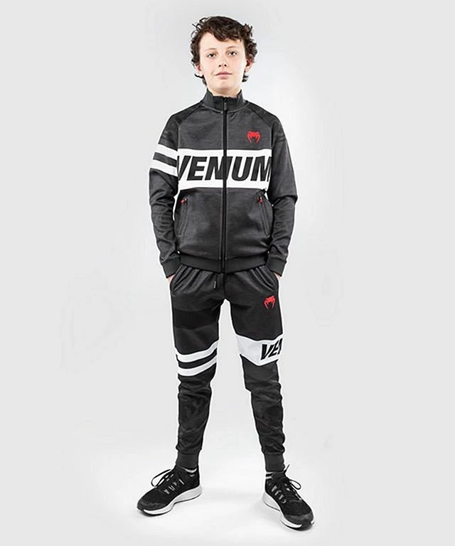 Venum Bandit Jacket For Kids Nero-Grigio - immagine 2