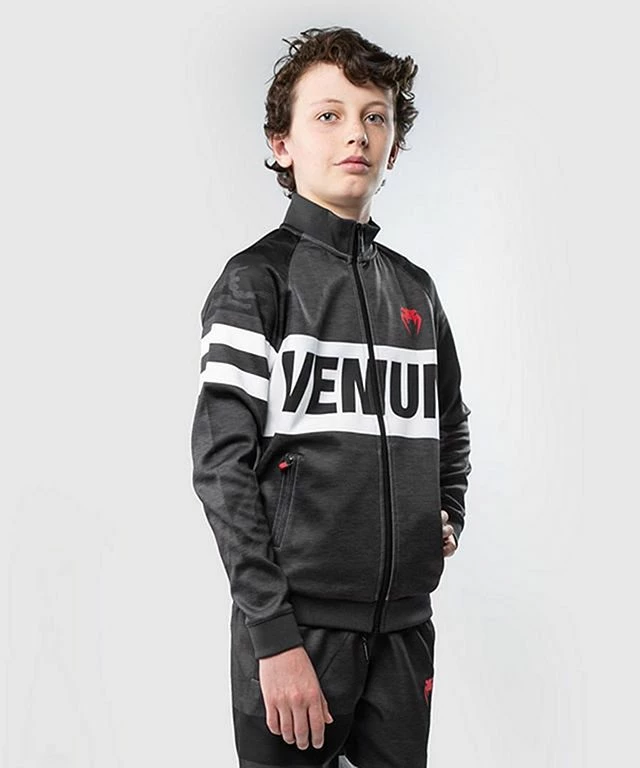 Venum Bandit Jacket For Kids Nero-Grigio - immagine 3