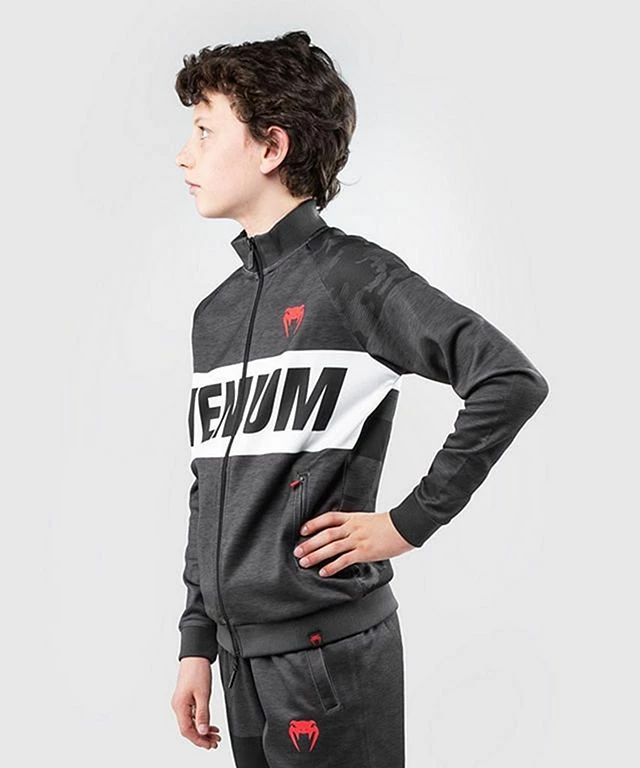 Venum Bandit Jacket For Kids Nero-Grigio - immagine 6