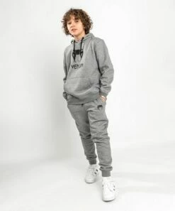 Venum Bandit Joggers For Kids Negro Grigio