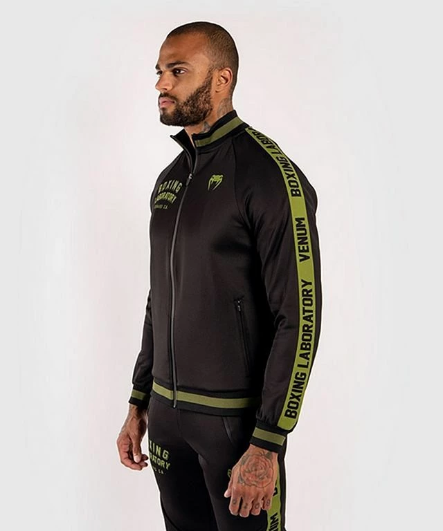 Venum Boxing Lab Hoodie Nero-Verde - immagine 2