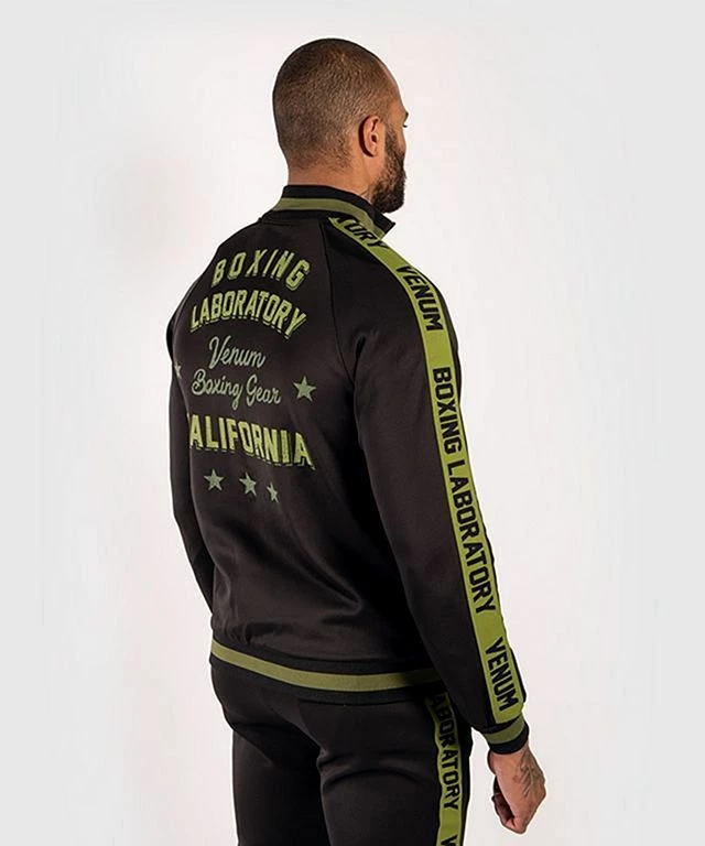 Venum Boxing Lab Hoodie Nero-Verde - immagine 3