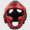 Venum Casco De Boxeo Elite Rosso