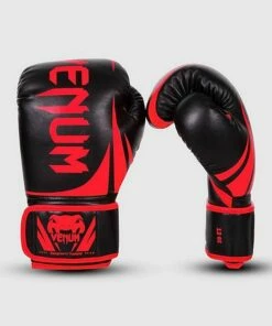 Venum Challenger 2.0 Boxing Gloves Nero-Rosso