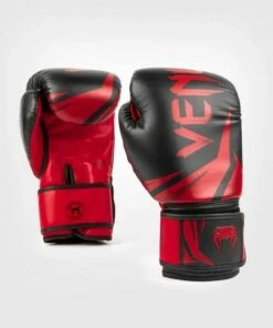 Venum Challenger Super Saver Boxing Gloves Nero-Rosso