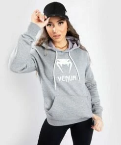 Venum Classic Hoodie - For Women - Grigio