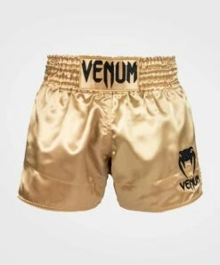 Venum Classic Muay Thai Shorts Oro-Nero