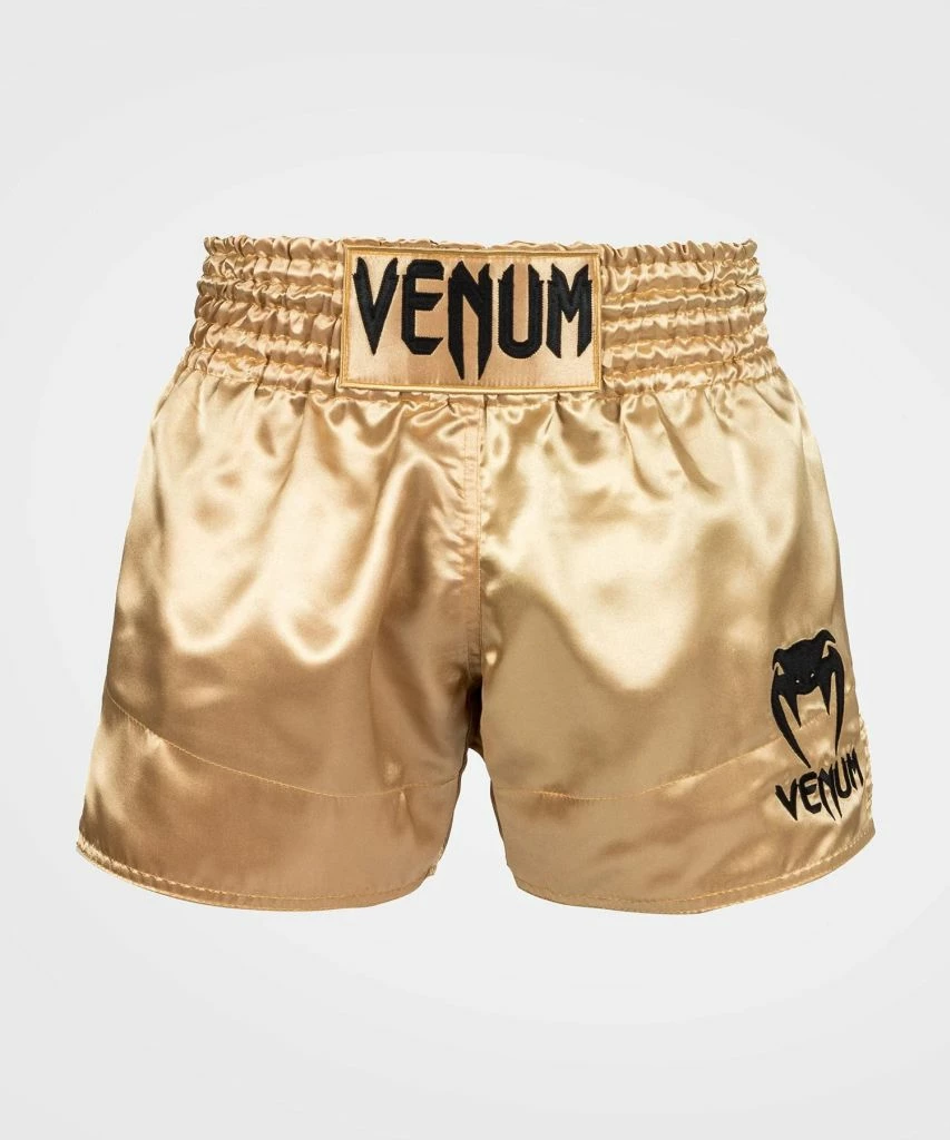 Venum Classic Muay Thai Shorts Oro-Nero