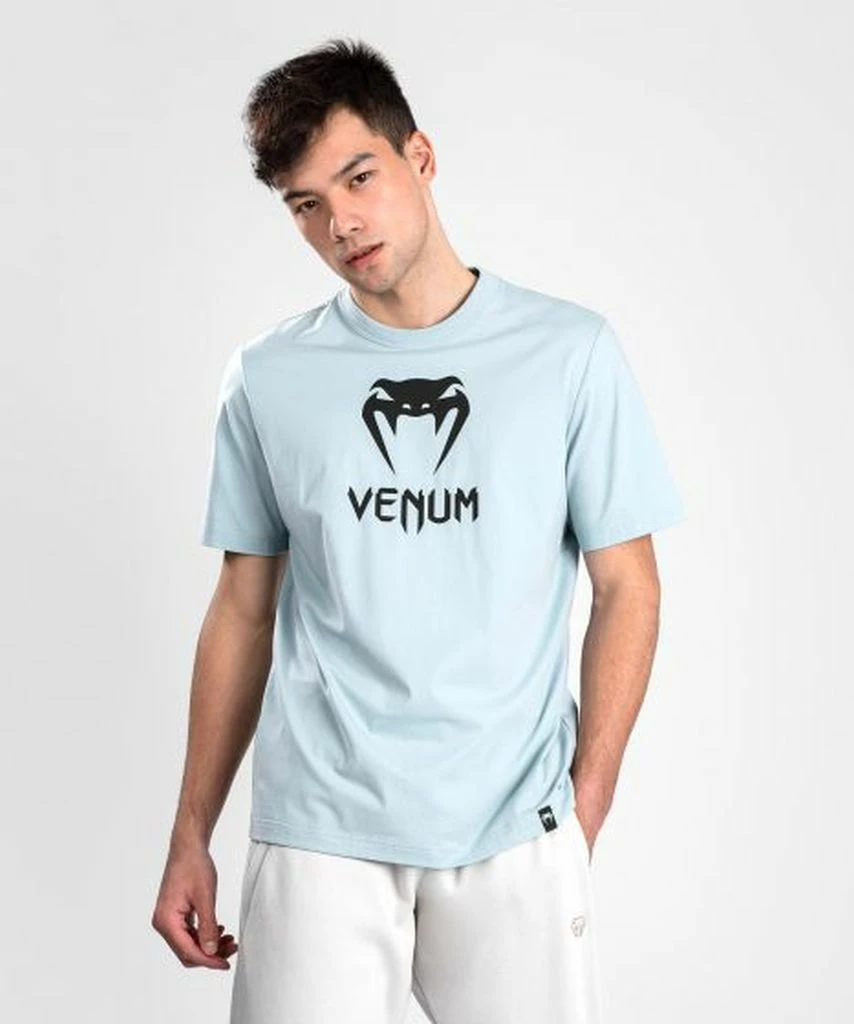 Venum Classic T- Shirt Celeste-Nero