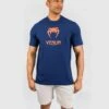 Venum Classic T- Shirt Navy Blu-Arancione