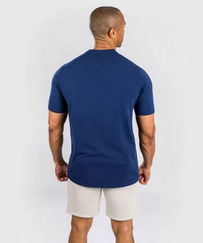 Venum Classic T- Shirt Navy Blu-Arancione - immagine 2