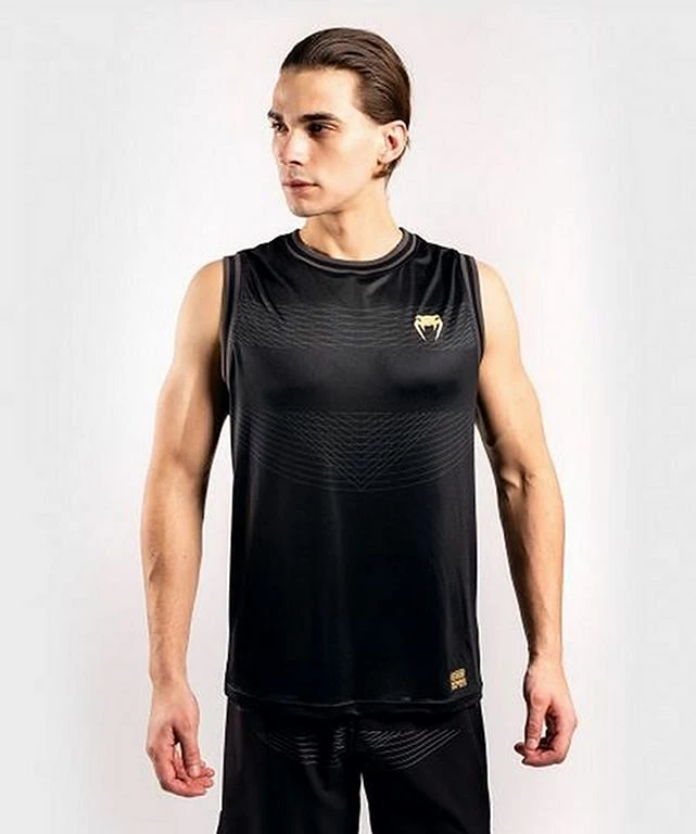 Venum Club 182 Tank Top Nero-Oro