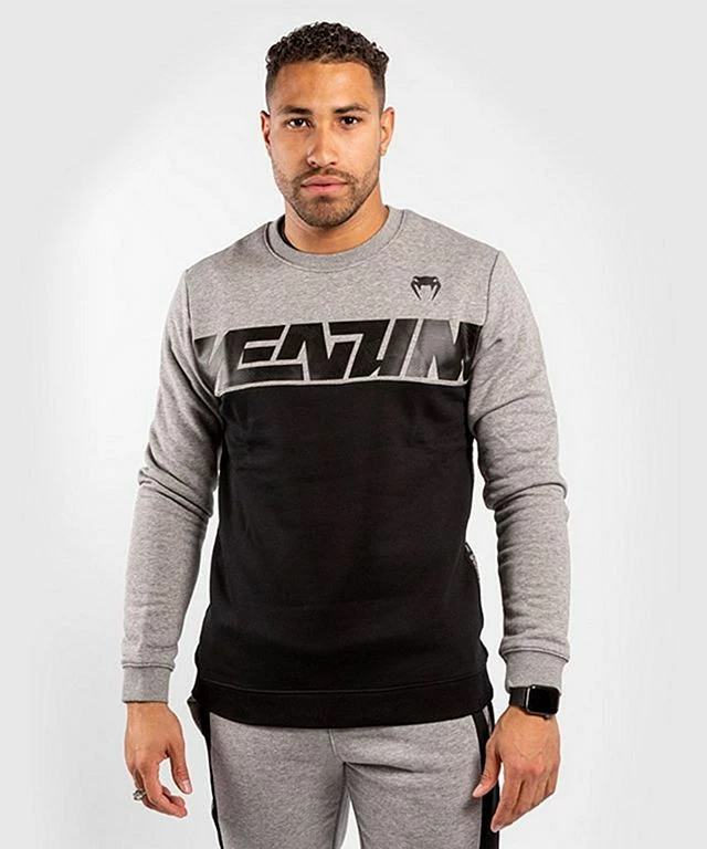 Venum Connect Crewneck Sweatshirt Nero-Grigio