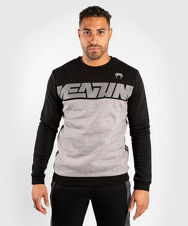 Venum Connect Crewneck Sweatshirt Heather Nero-Grigio