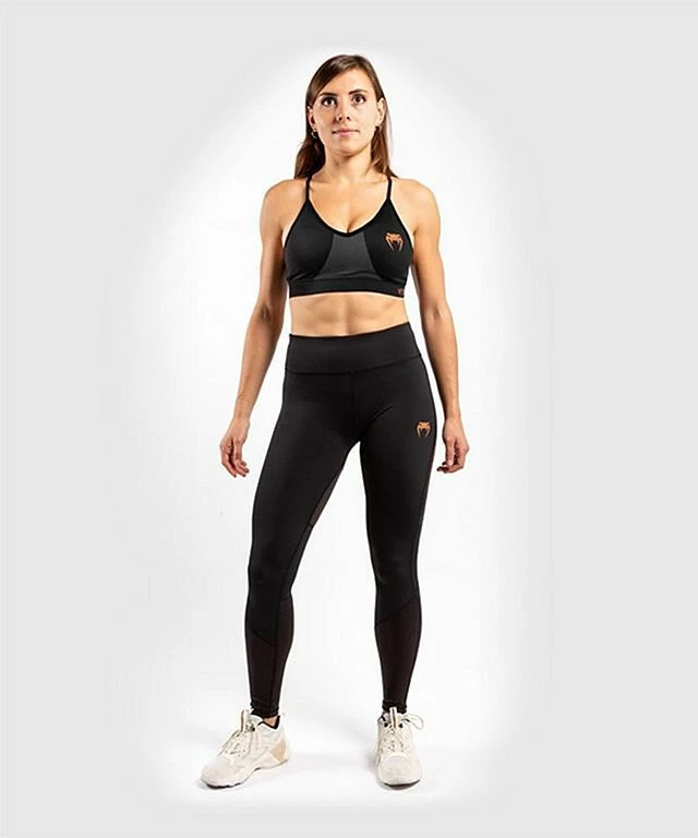 Venum Dune 2.0 Sport Bra For Women Bronze Nero - immagine 5