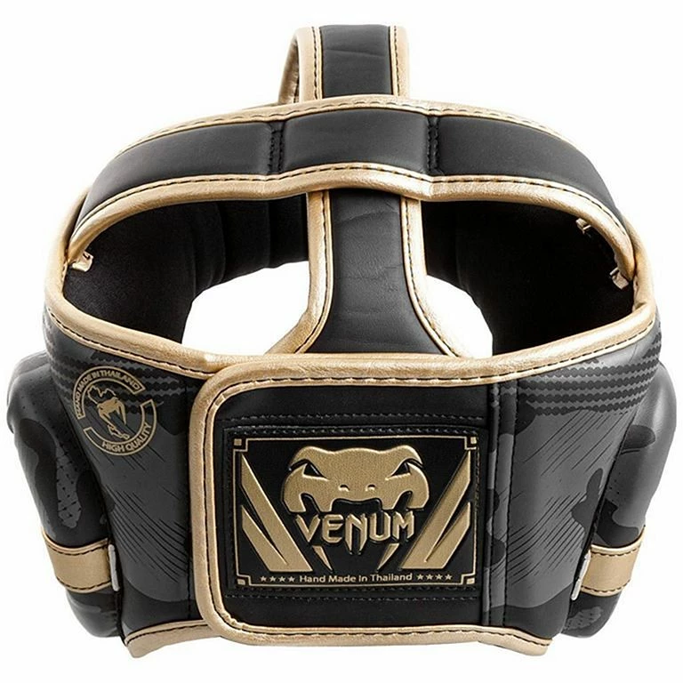 Venum Elite Boxing Helmet Grigio-Oro - immagine 2