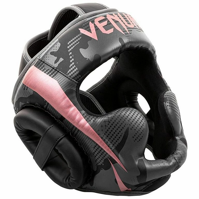 Venum Elite Boxing Helmet Grigio-Rosa - immagine 2
