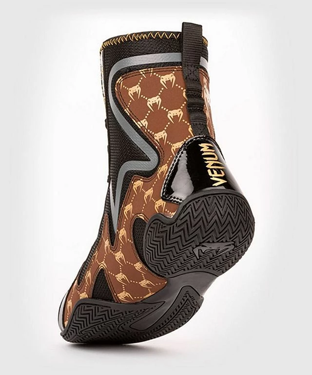 Venum Elite Evo Boxing Shoes Nero-Marrone - immagine 3