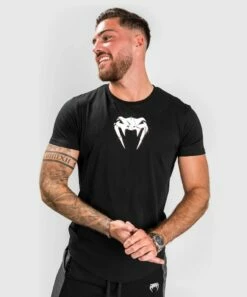 Venum Exploding T-Shirt Nero-Bianco