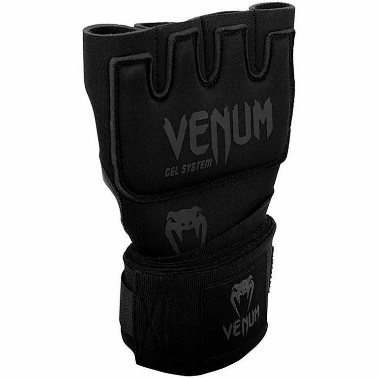 Venum Kontact Gel Glove Wraps Nero-Grigio - immagine 3