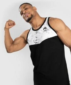 Venum Laser Tank Top Nero-Bianco