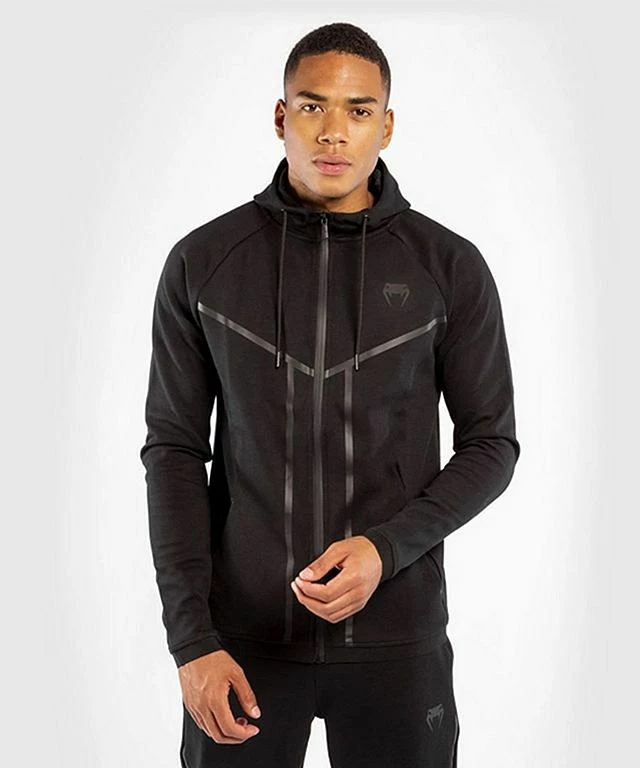 Venum Laser X Connect Hoddie-Dark Heather Nero-Nero