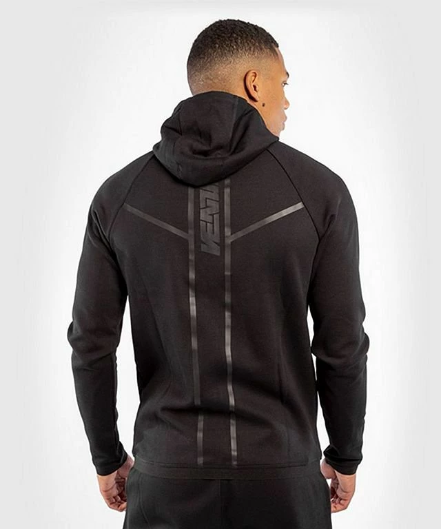 Venum Laser X Connect Hoddie-Dark Heather Nero-Nero - immagine 2