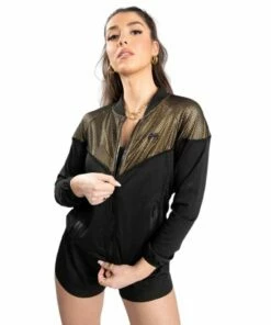Venum Lightning Mesh Jacket - For Women Nero-Oro