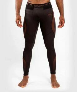 Venum NoGi 3.0 Compression Tights Nero-Marrone