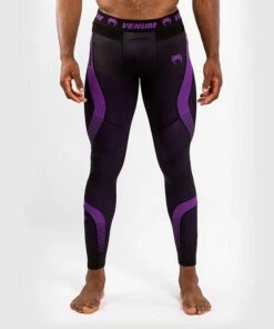 Venum NoGi 3.0 Compression Tights Nero-Viola