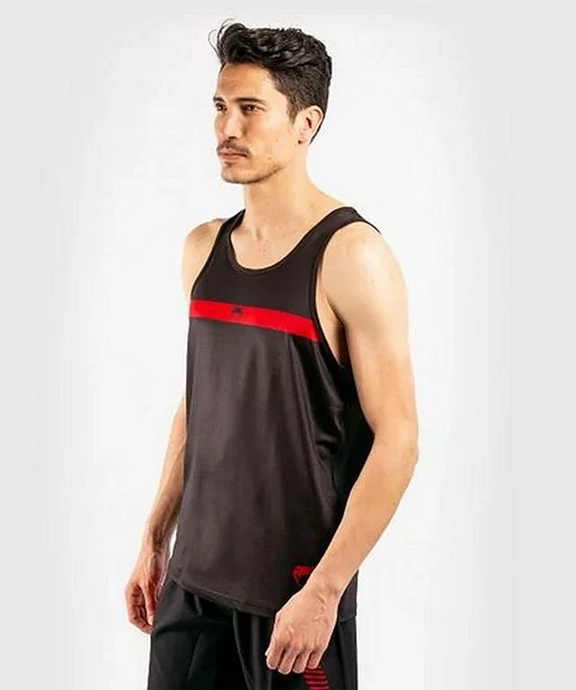 Venum NoGi 3.0 Dry Tech Tank Top Nero-Rosso