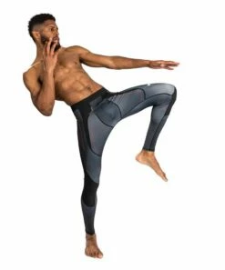 Venum Okinawa 3.0 Compression Tights Nero-Rosso