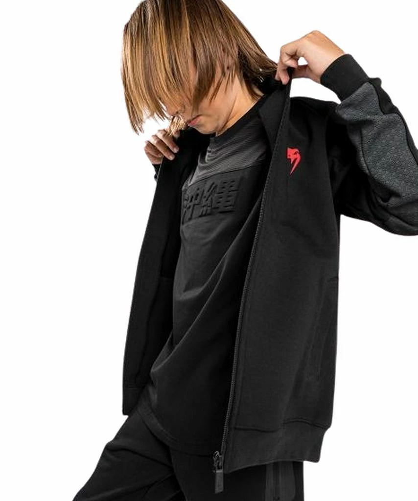 Venum Okinawa 3.0 Track Jacket Kids Nero-Rosso - immagine 2