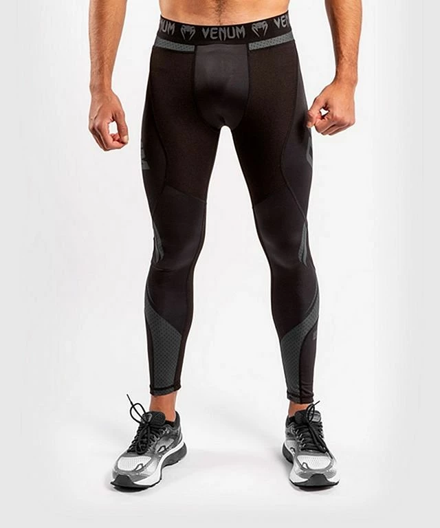 Venum ONE FC Impact Compresssion Tights Nero-Nero