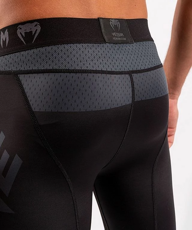 Venum ONE FC Impact Compresssion Tights Nero-Nero - immagine 6