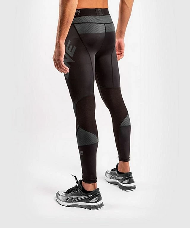 Venum ONE FC Impact Compresssion Tights Nero-Nero - immagine 7