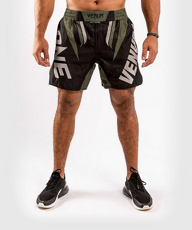 Venum ONE FC Impact Fightshorts Nero-Verde