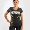 Venum ONE FC Impact Women Tshirt Grigio-Giallo