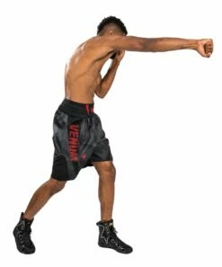 Venum Phantom Boxing Shorts Nero-Rosso
