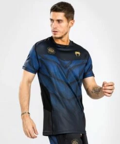 Venum Phantom Loma Dry Tech T- Shirt Nero-Blu