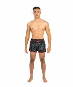 Venum Phantom Muay Thai Shorts Nero-Rosso