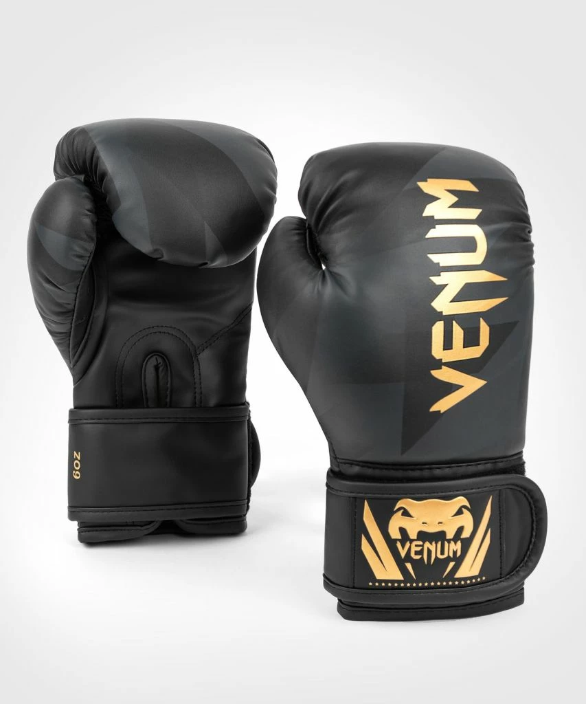 Venum Razor Boxing Gloves - For Kids Nero-Oro
